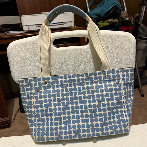 Kate Spade canvas and waterproof nylon tote - Picture 2 of 6